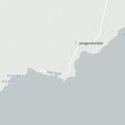 Map of Jongensfontein