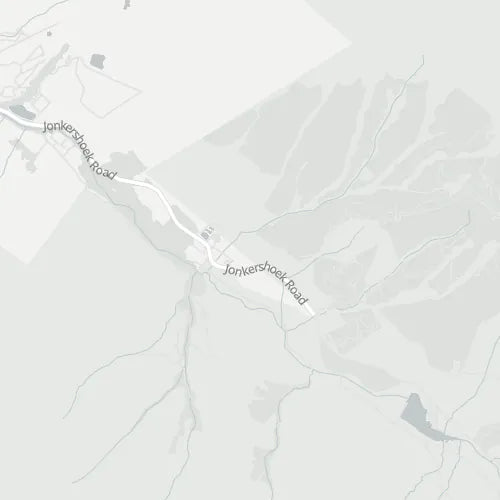 Map of Jonkershoek Nature Reserve