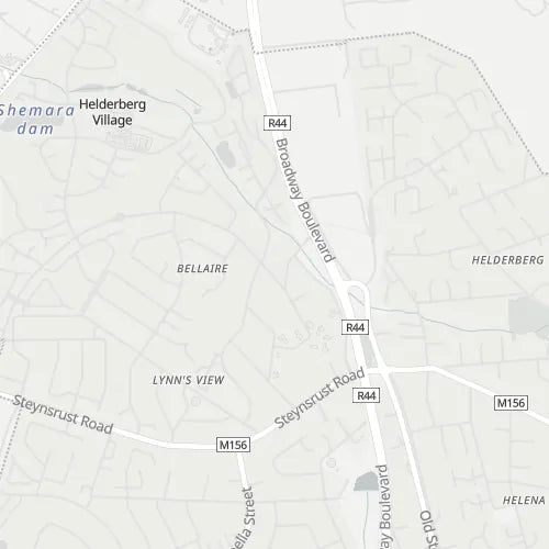 Map of Jonkershoogte