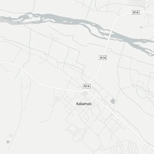 Map of Kakamas