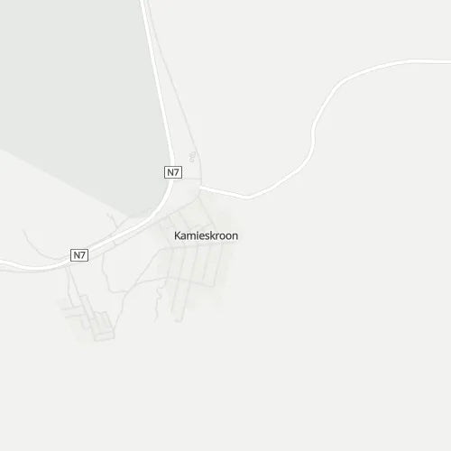 Map of Kamieskroon