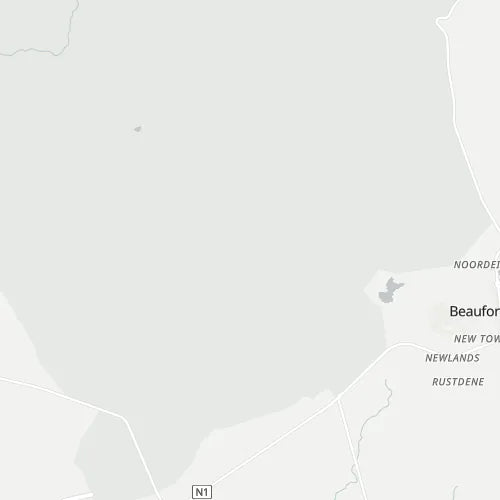 Map of Karoo National Park