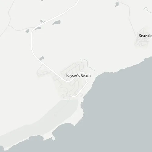 Map of Kaysers Beach
