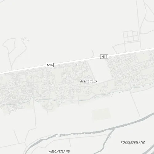 Map of Keidebees