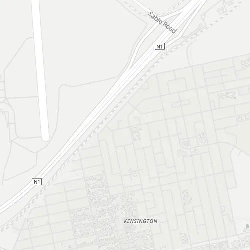 Map of Kensington (Cape Town)