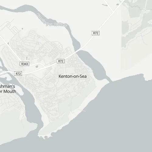 Map of Kenton-on-Sea