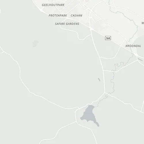 Map of Kgaswane Mountain Reserve