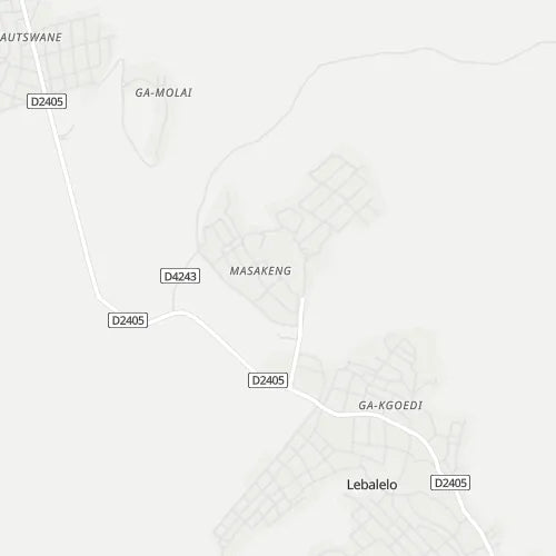 Map of Kgautswane