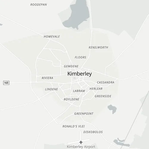 Map of Kimberley