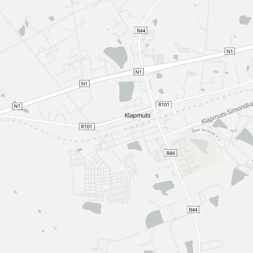 Map of Klapmuts