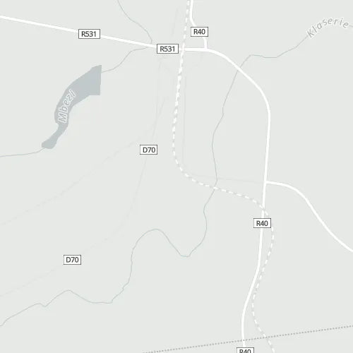 Map of Klaserie