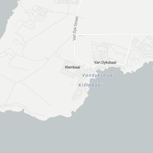 Map of Kleinbaai