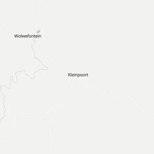 Map of Kleinpoort