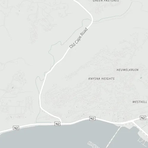 Map of Knysna Heights