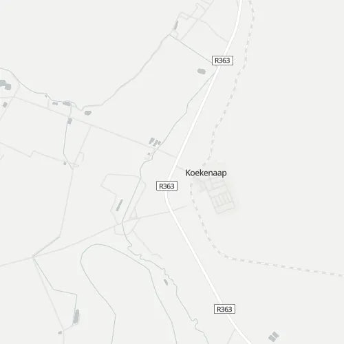 Map of Koekenaap