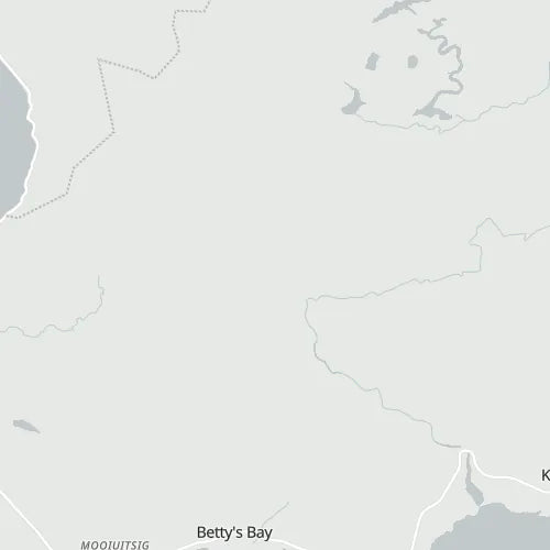 Map of Kogelberg Nature Reserve
