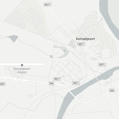 Map of Komatipoort