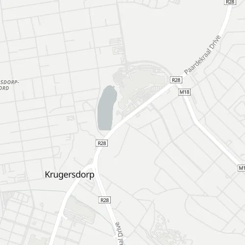Map of Krugersdorp