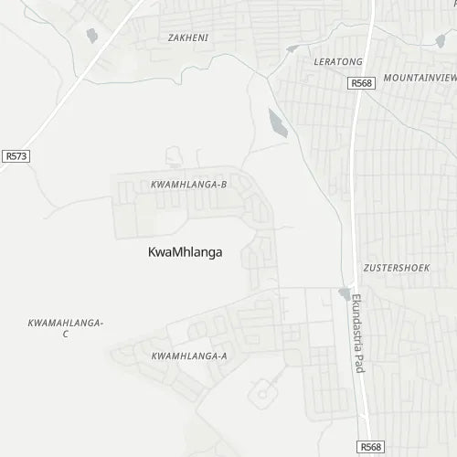 Map of KwaMhlanga
