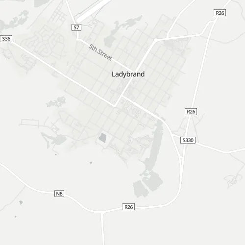 Map of Ladybrand