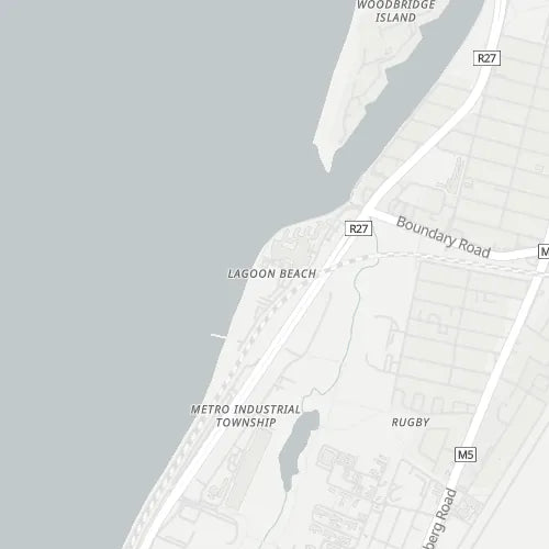 Map of Lagoon Beach