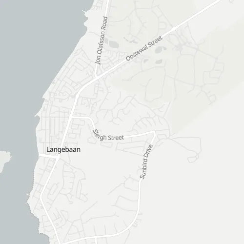 Map of Langebaan
