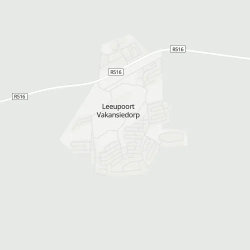 Map of Leeupoort Vakansiedorp