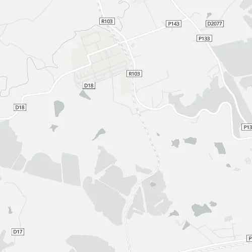Map of Lidgetton