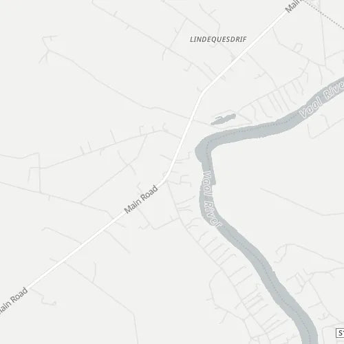 Map of Lindequesdrif