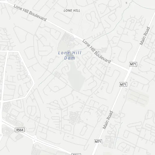 Map of Lonehill Nature Reserve