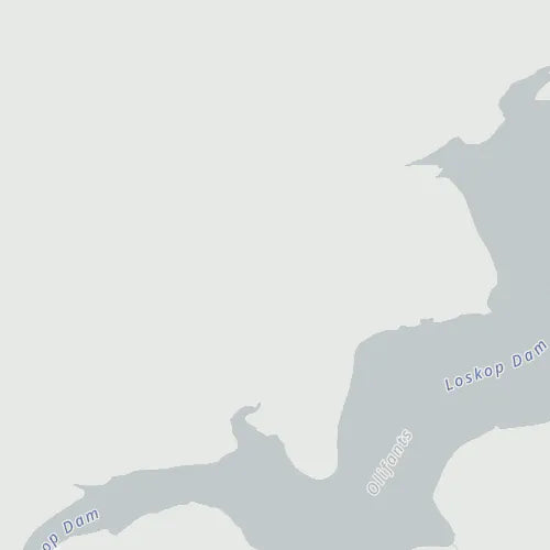 Map of Loskop Dam Nature Reserve