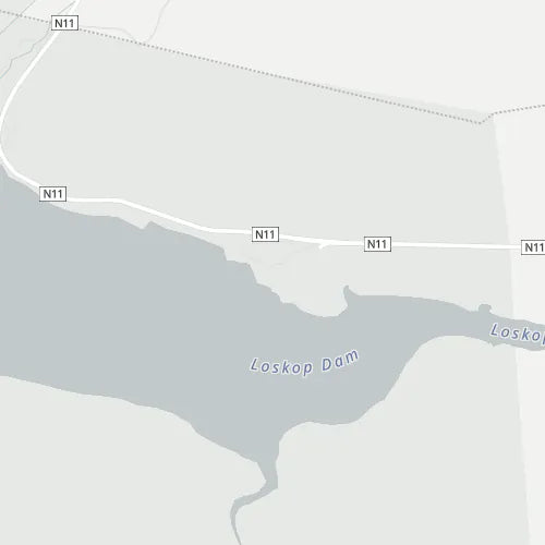 Map of Loskop Dam