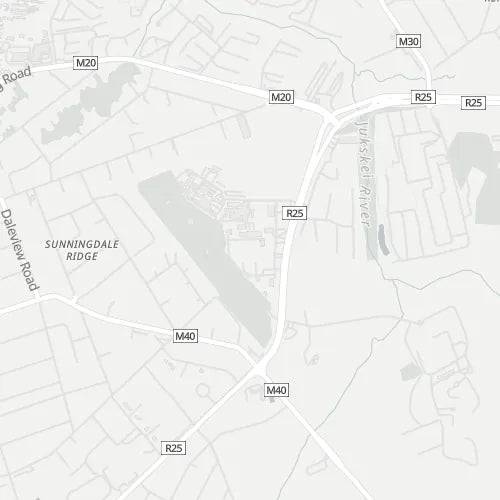 Map of Lyndhurst