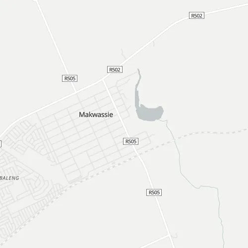 Map of Makwassie