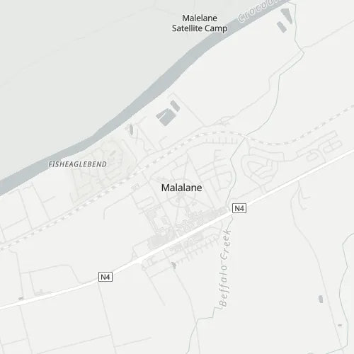 Map of Malelane Gate