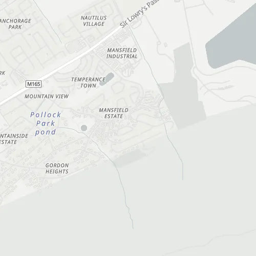 Map of Mansfield