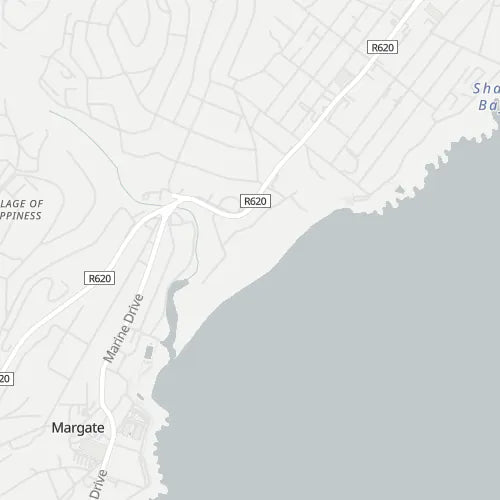 Map of Margate North Beach