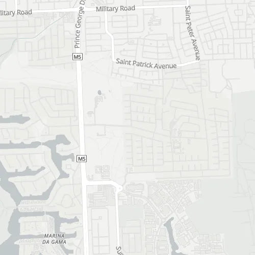 Map of Marina da Gama