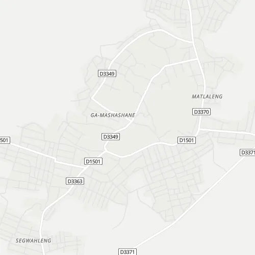 Map of Matshashane