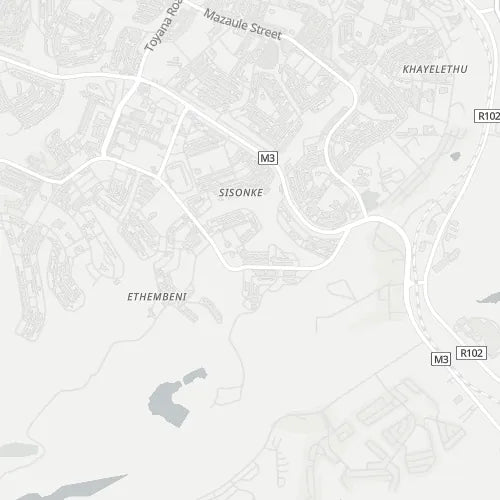 Map of Mdantsane