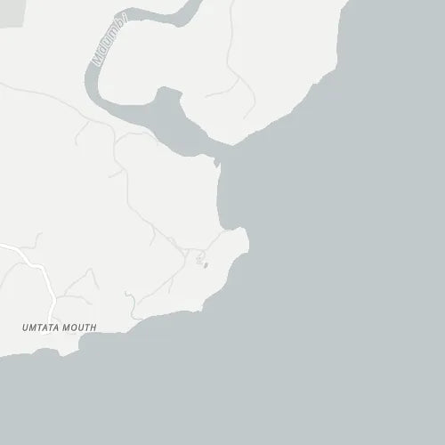 Map of Mdumbi Beach