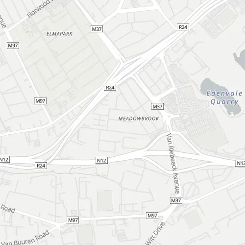 Map of Meadowbrook