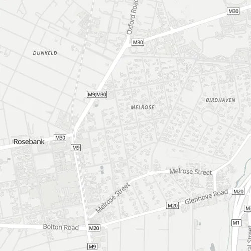 Map of Melrose
