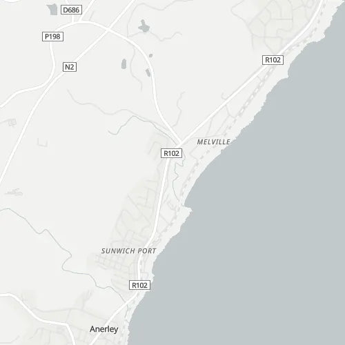 Map of Melville Beach