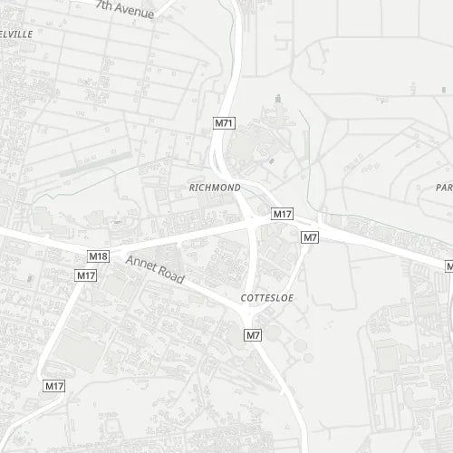 Map of Melville