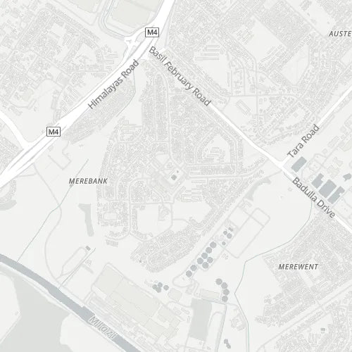 Map of Merebank East