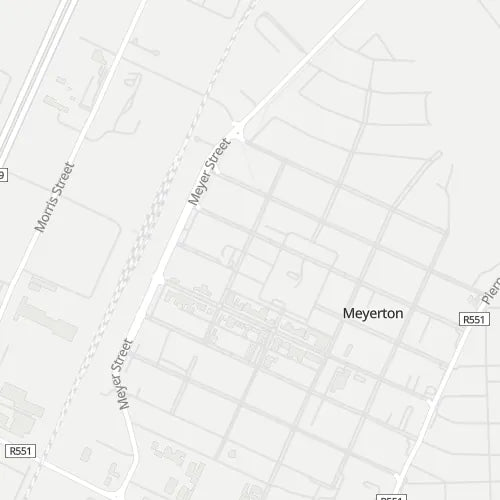 Map of Meyerton
