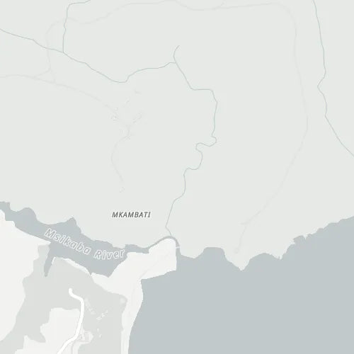 Map of Mkambati