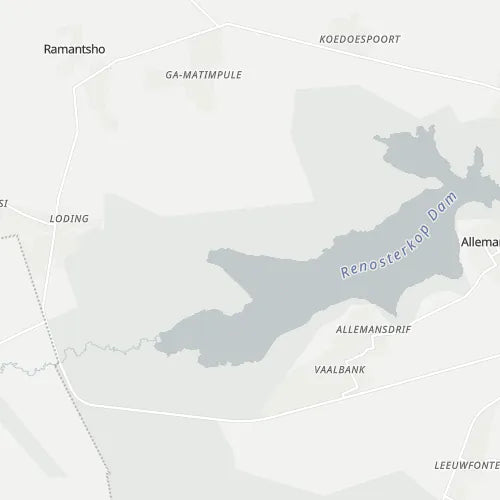 Map of Mkhombo Nature Reserve