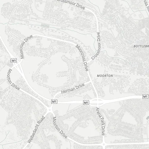 Map of Moorton